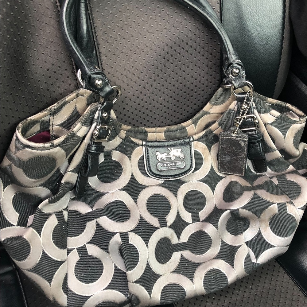 Used Signature Coach purse